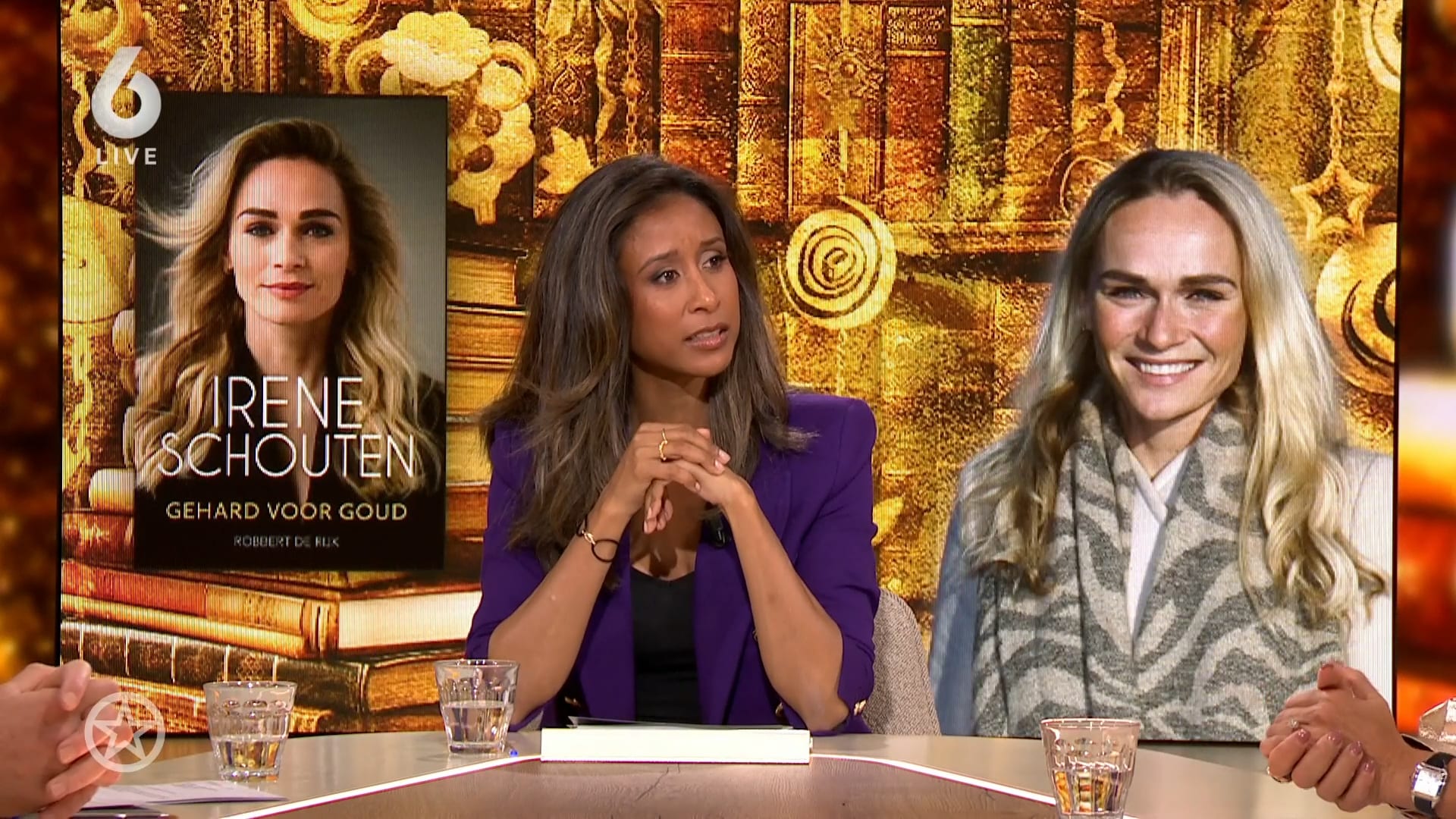 Shownieuws-tafel helemaal oneens met Irene Schoutens zelfhaat
