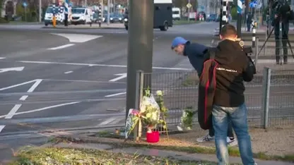 Eerste bloemen gelegd op plek dodelijke schietpartij in Utrecht