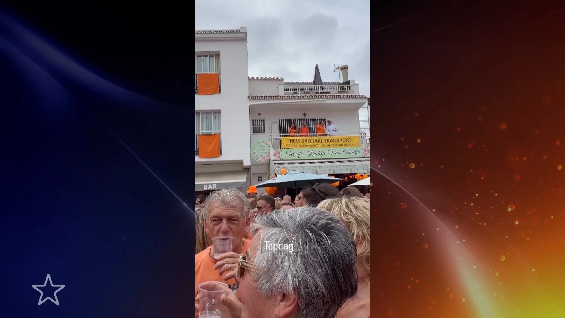Rachel Hazes viert Koningsdag alvast in Spanje