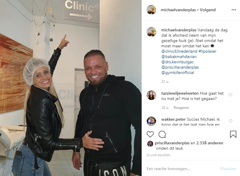 ZIEN: Michael van der Plas deelt beelden heftige buikoperatie