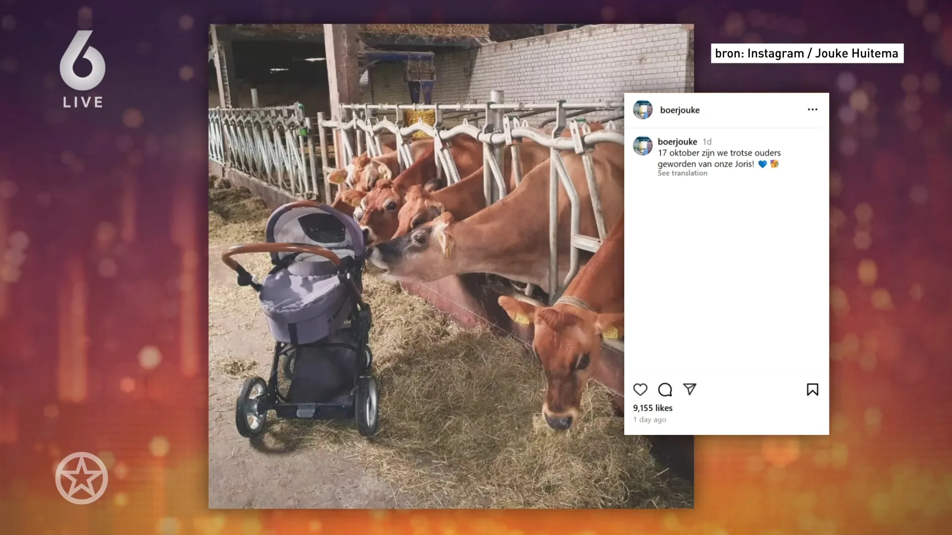 Boer Jouke en Karlijn hebben zoontje verwelkomd