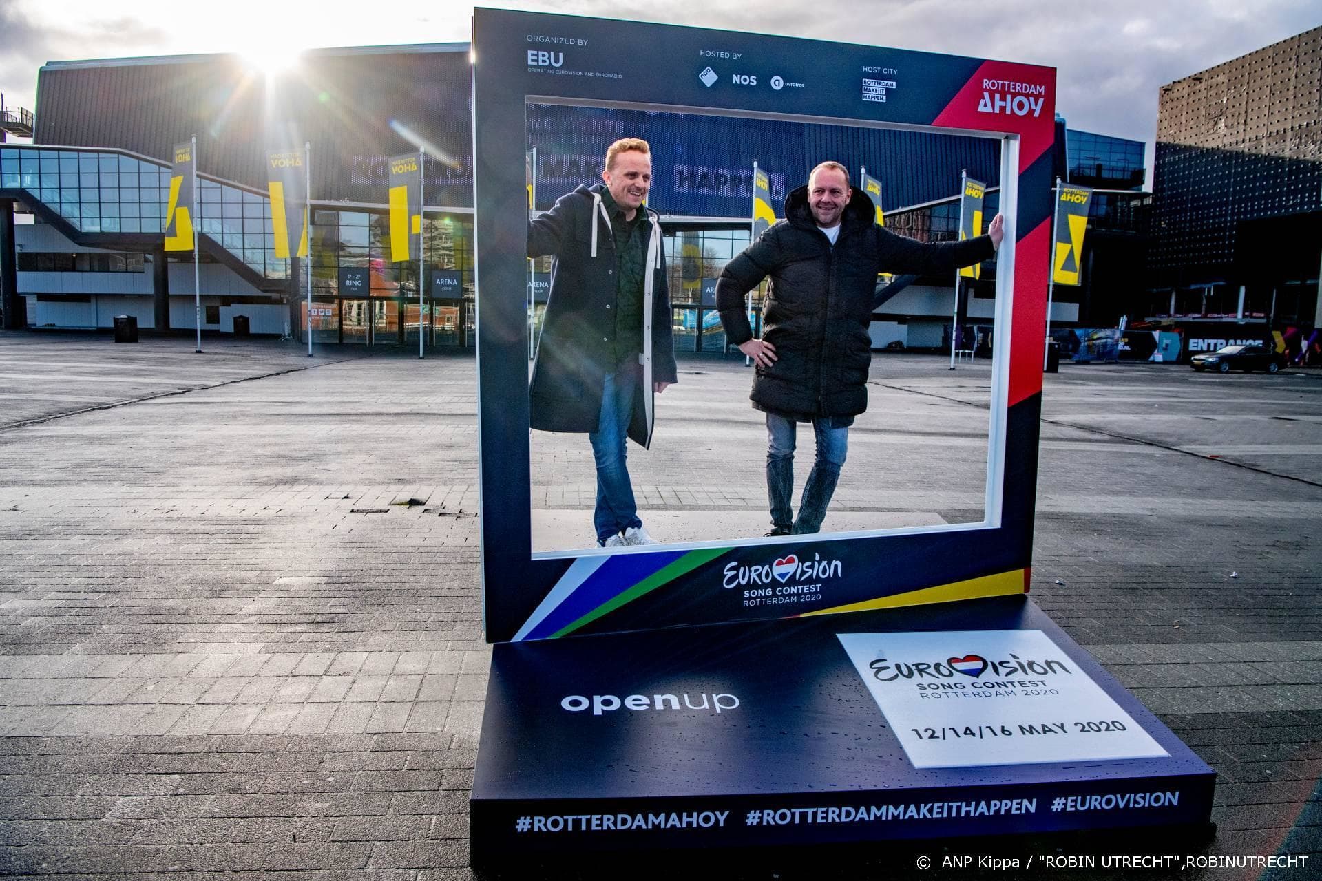 Richard Groenendijk en man gescheiden tijdens songfestival