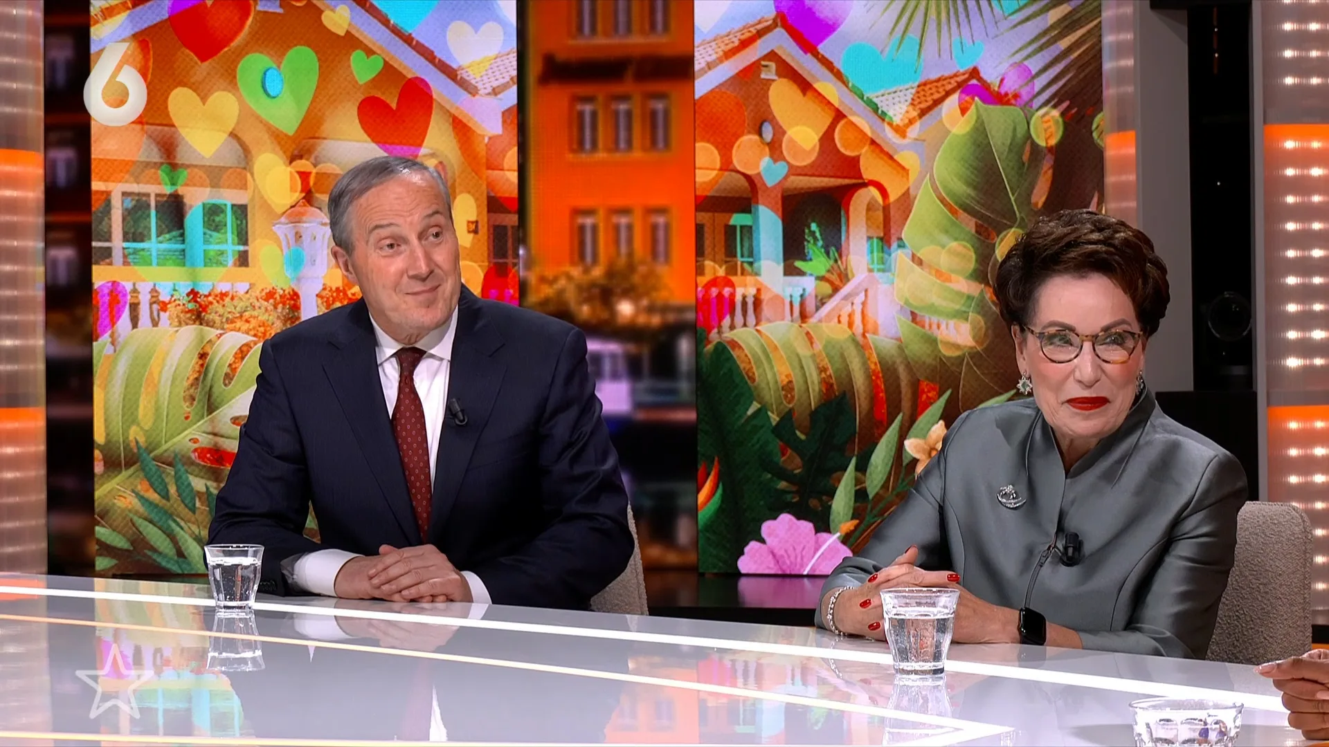 Geert-Jan en Carry Knoops schuwen de spotlights niet
