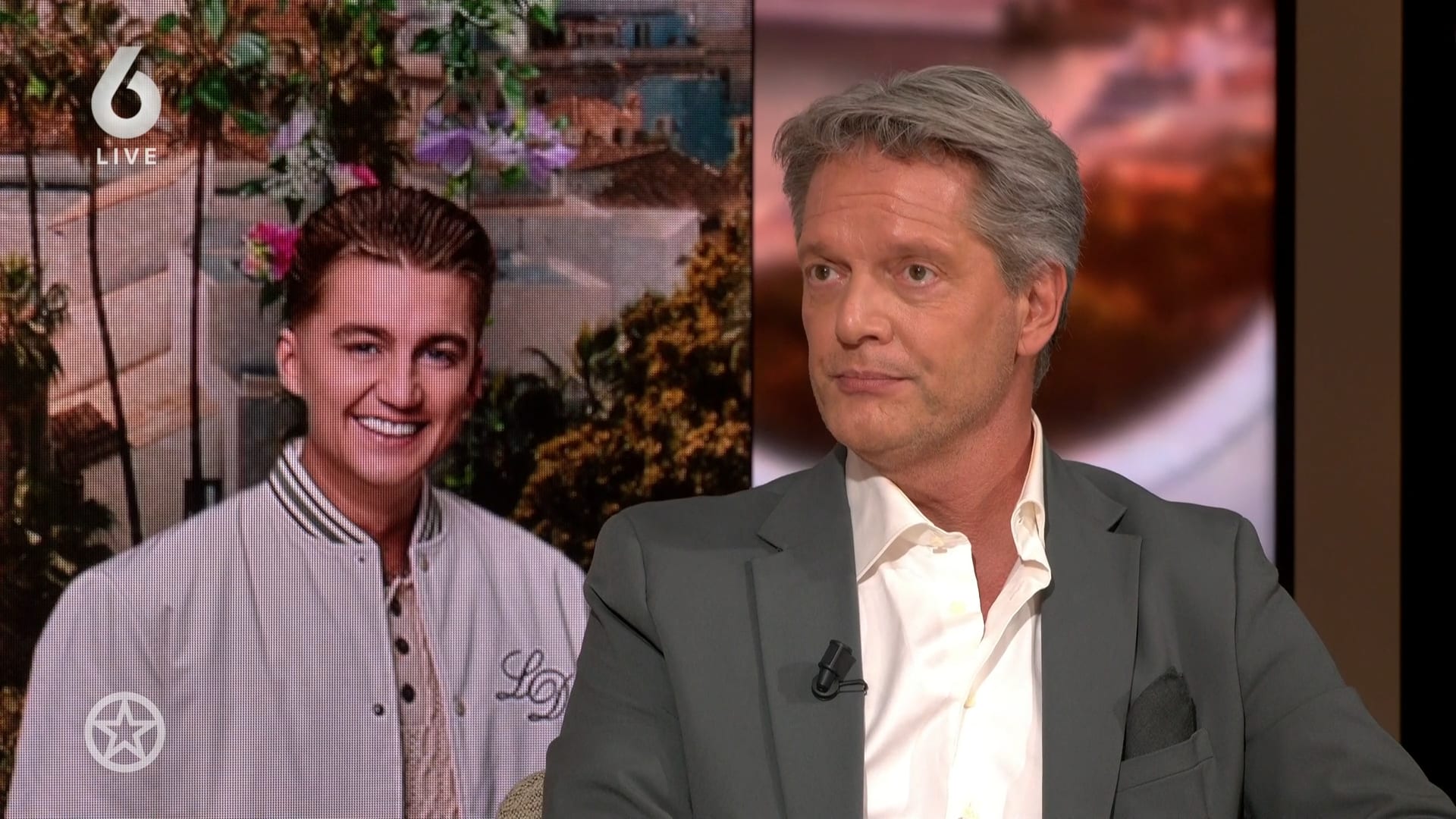 Shownieuws-tafel over vermiste hond Mart Hoogkamer