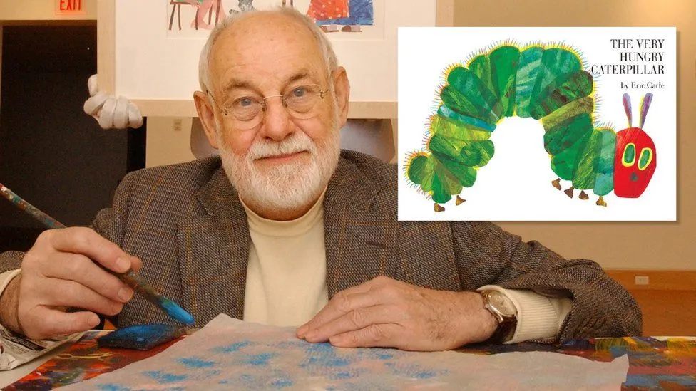 Schrijver Eric Carle (91) van Rupsje Nooitgenoeg overleden