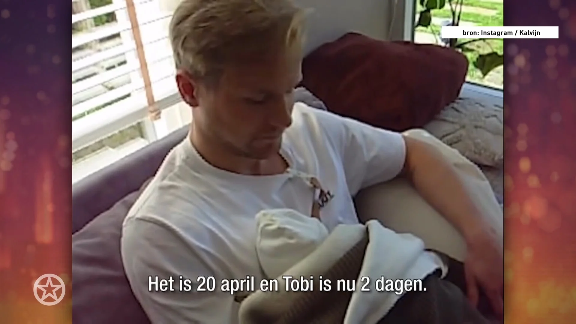 Kelvin Boerma en Nina Warink met zoontje Tobi