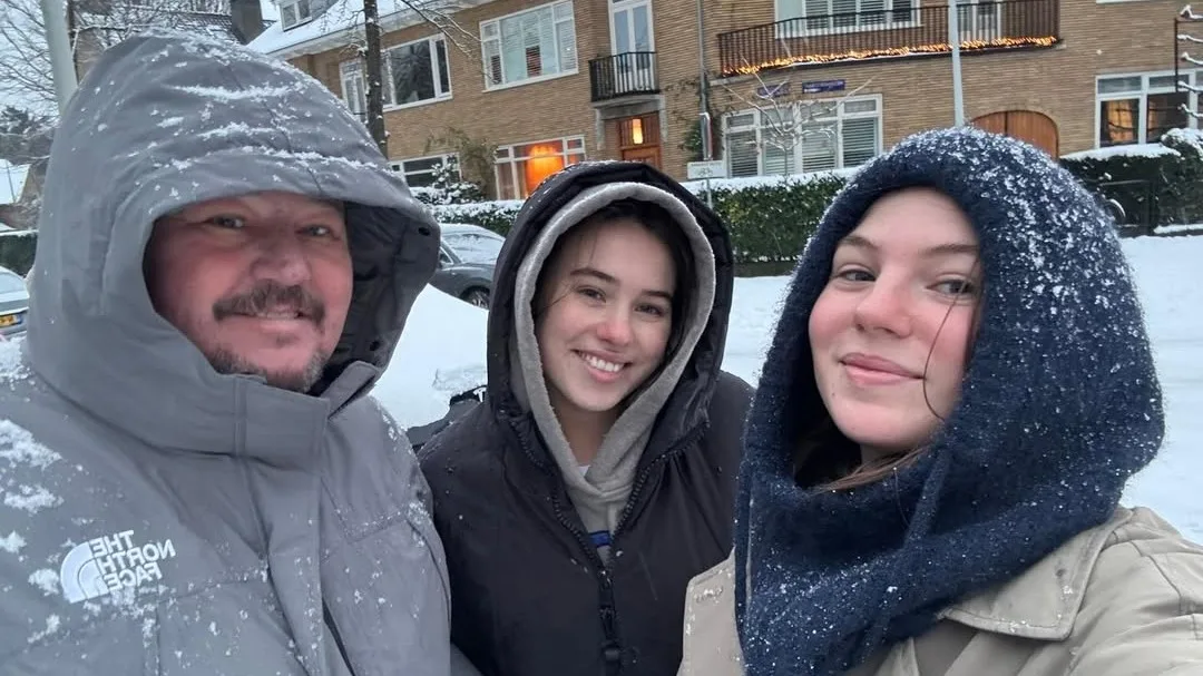 Zien: volop sneeuwpret voor Martijn Krabbé