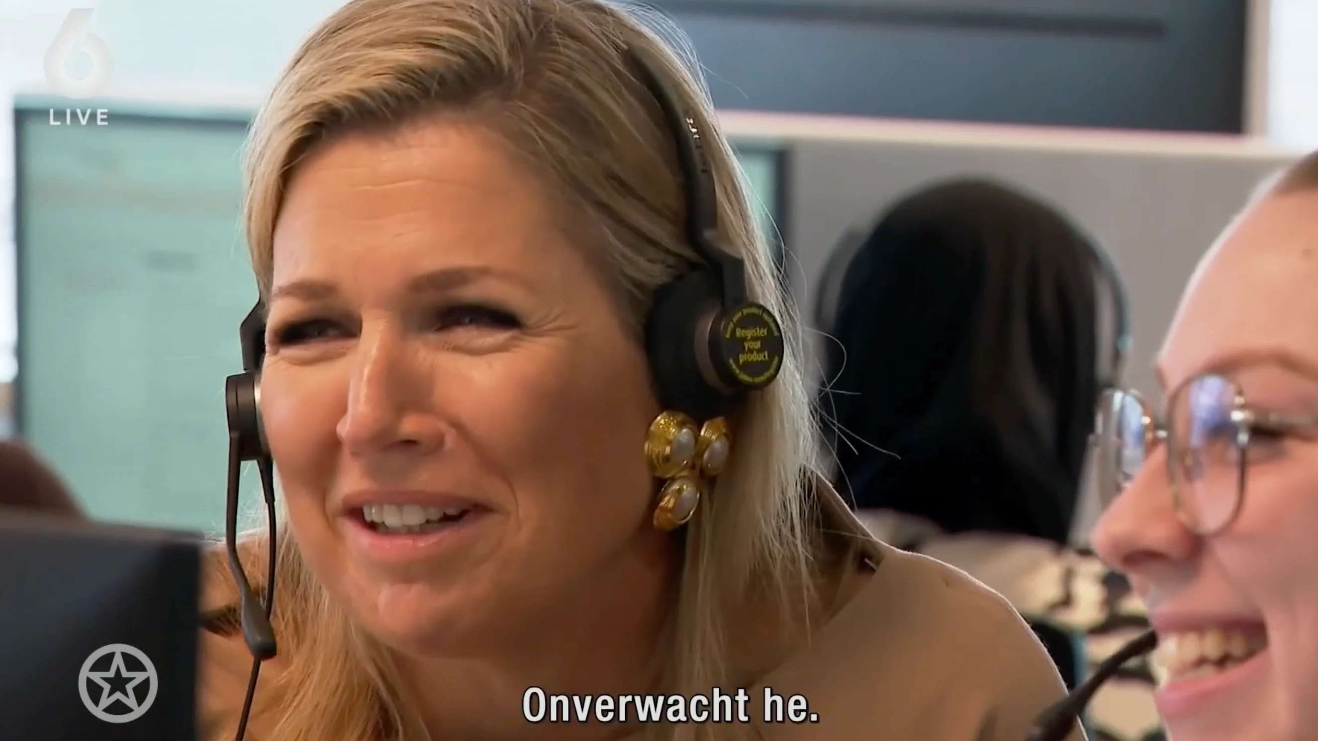 ZIEN: Máxima steekt handen uit de mouwen voor mensen met hoge energierekening