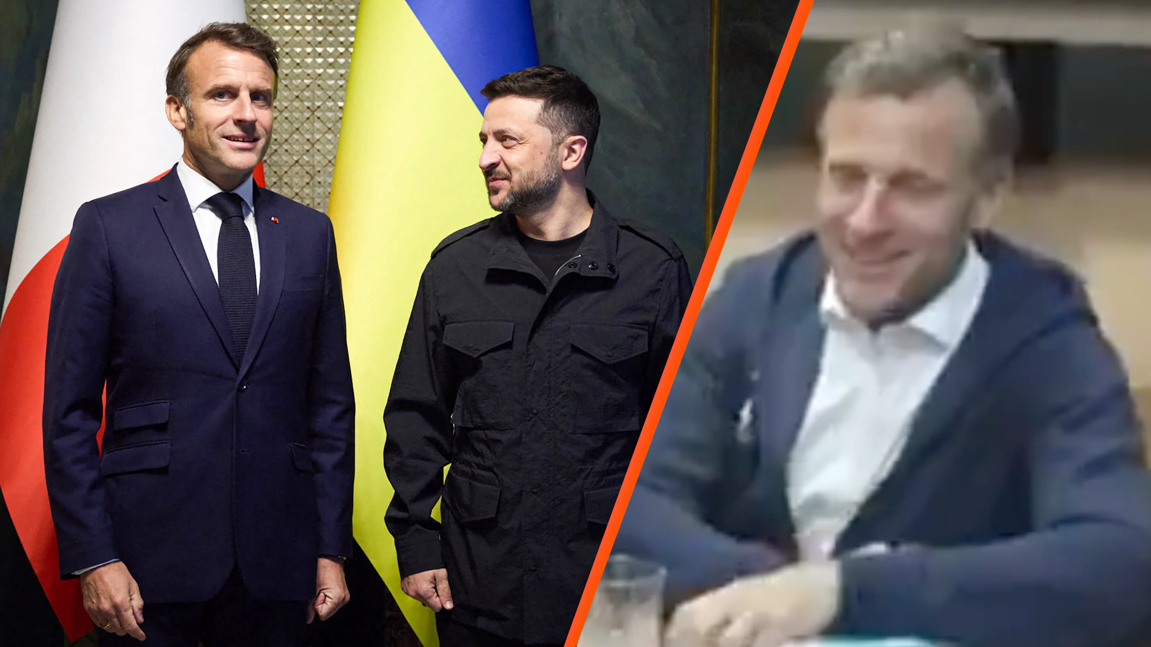 Bizarre theorie over drugsgebruik Macron domineert internet na video: 'Hij snuift coke... met Zelensky!'