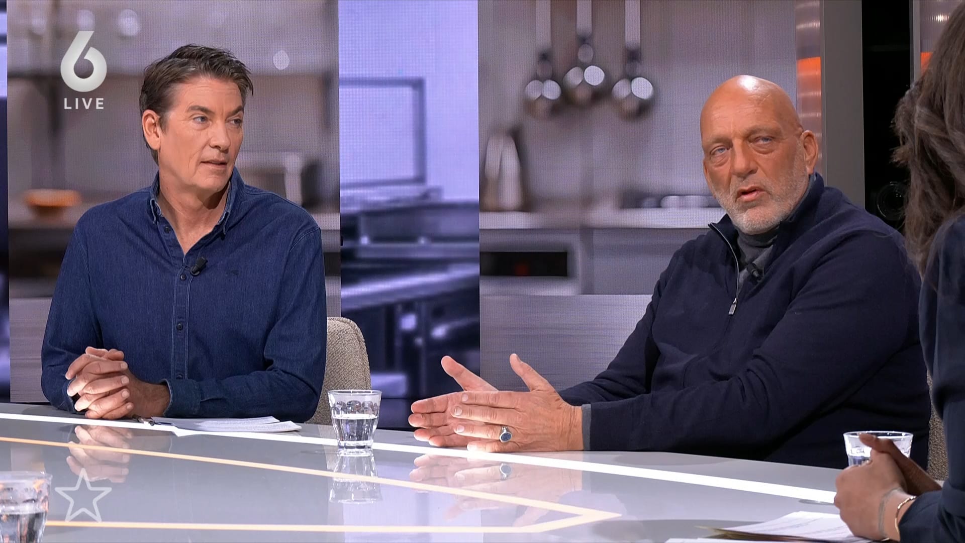 Herman den Blijker over contact met Martijn Krabbé