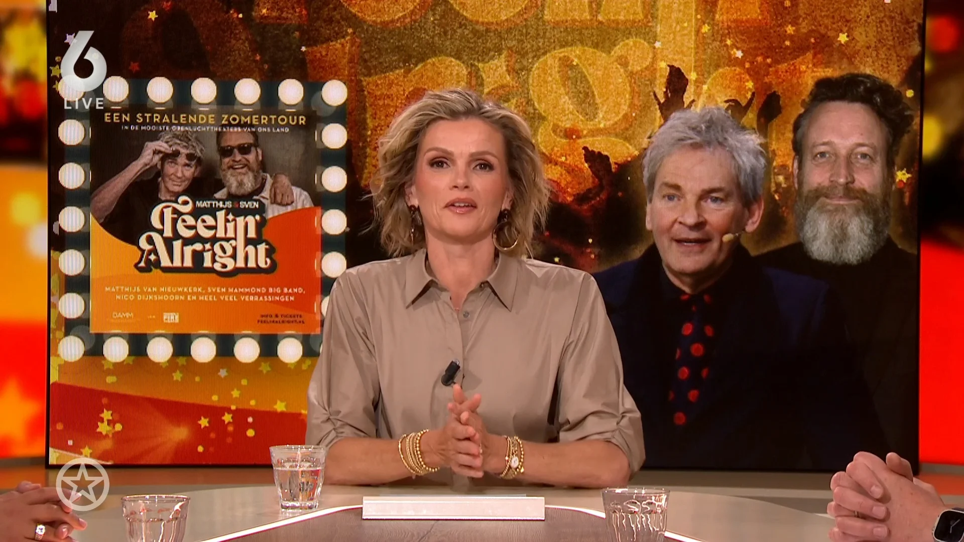 Mathijs van Nieuwkerk bereidt zich voor op zijn tour