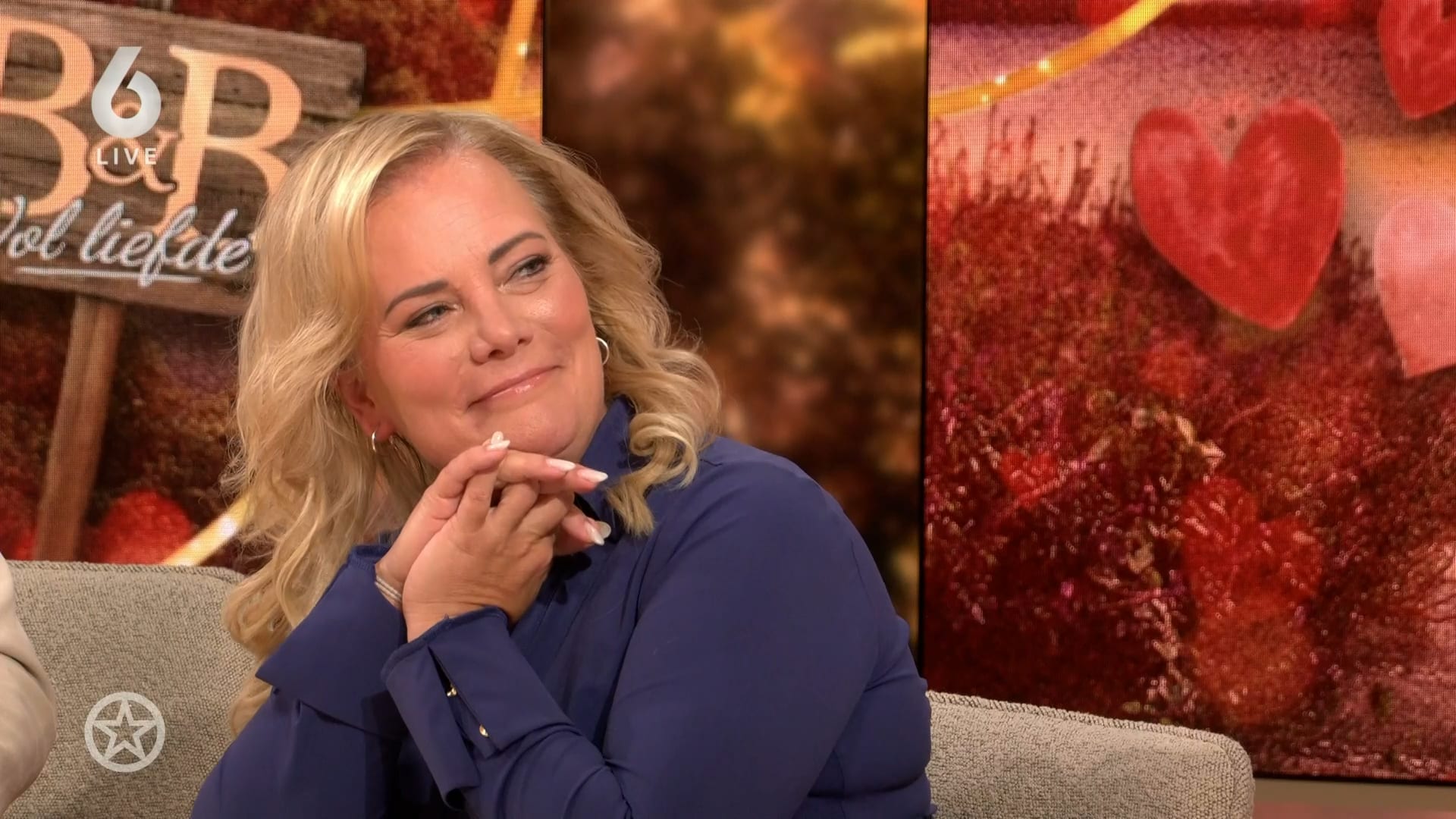 B&B Vol Liefde-Eveline te gast in de studio