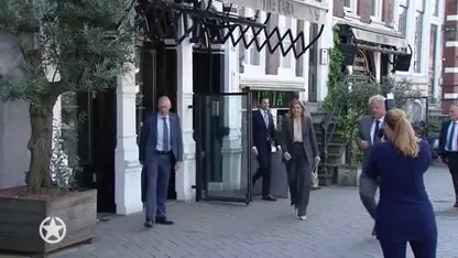 Máxima bespreekt problemen door corona bij een hotel en café