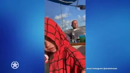 Monique deelt prachtig gezinskiekje met haar twee mannen