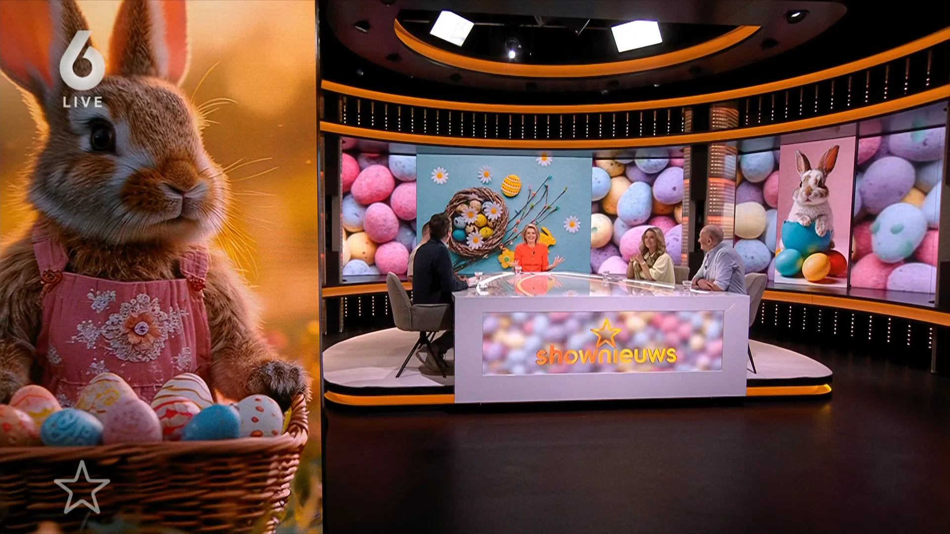 Zo vieren Gerard Joling, Marco Schuitmaker en Frans Bauer Pasen