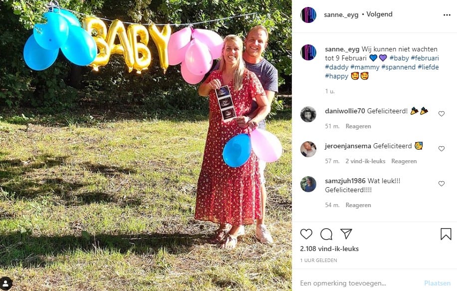 MAFS-Sanne zwanger van eerste kindje