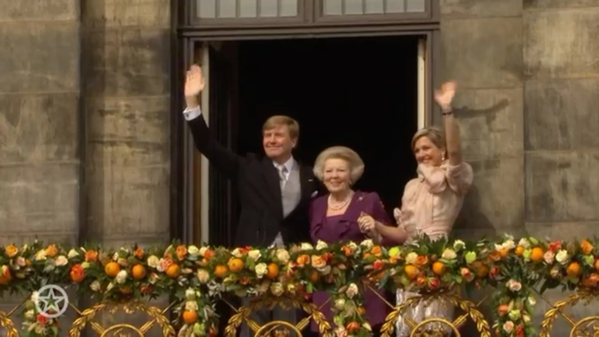 De royals vieren het 750-jarige bestaan van Amsterdam