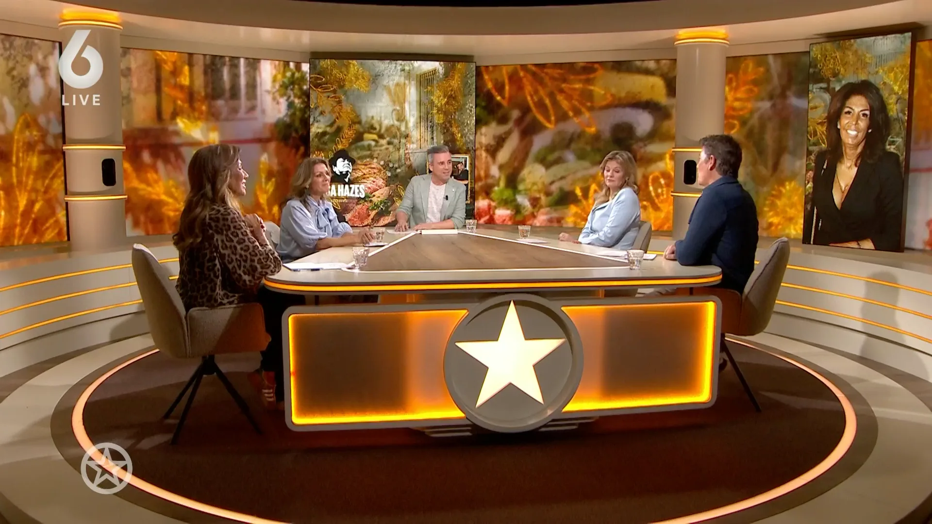 Shownieuws-tafel over auto-ongeluk Bas Muijs