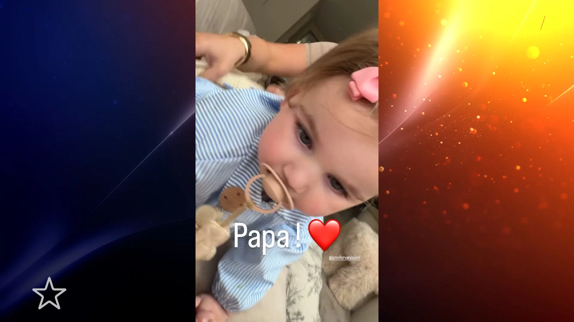 Bijzondere mijlpaal voor Mart Hoogkamer en dochtertje