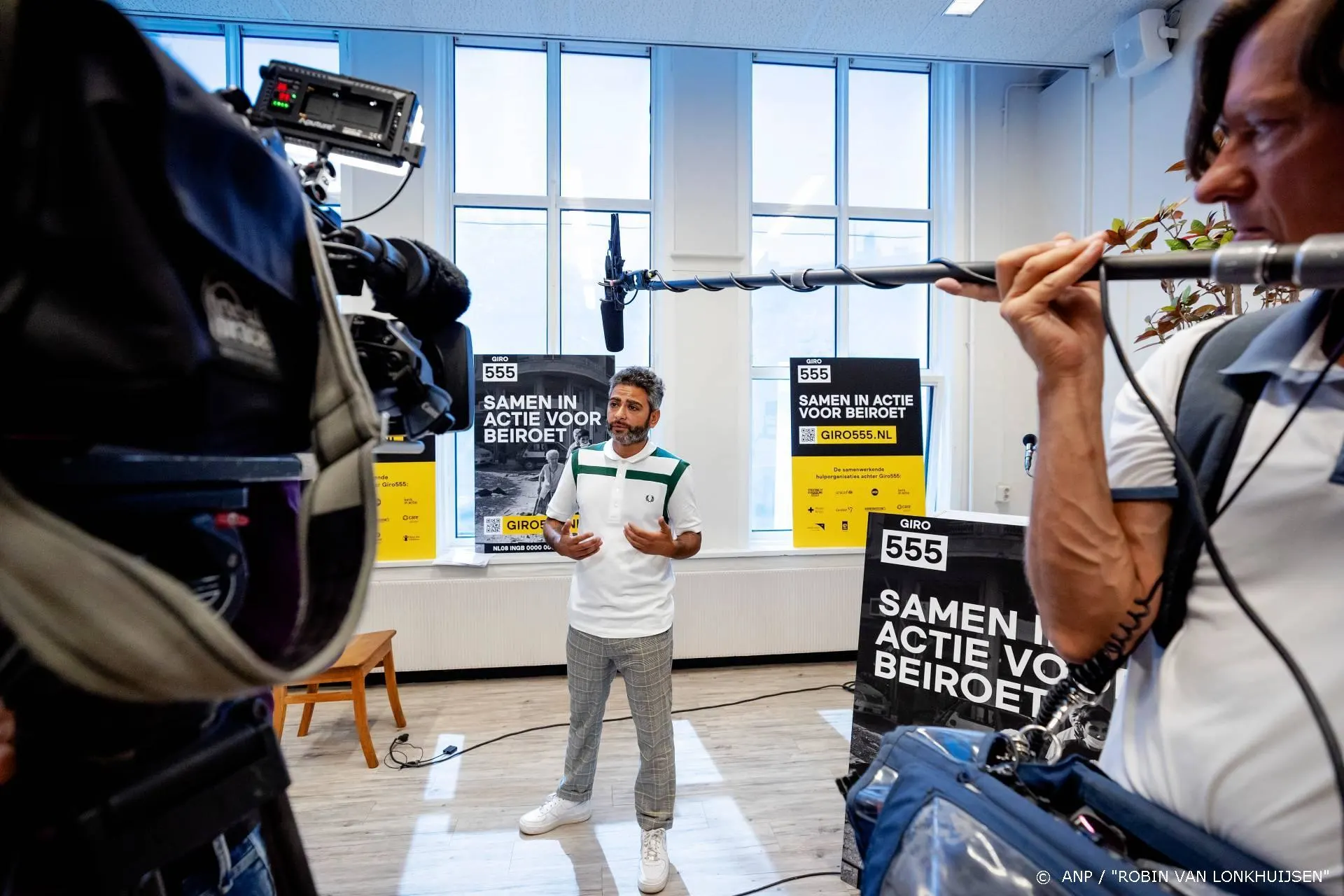 Bekende Nederlanders in actie voor Beiroet op actiedag