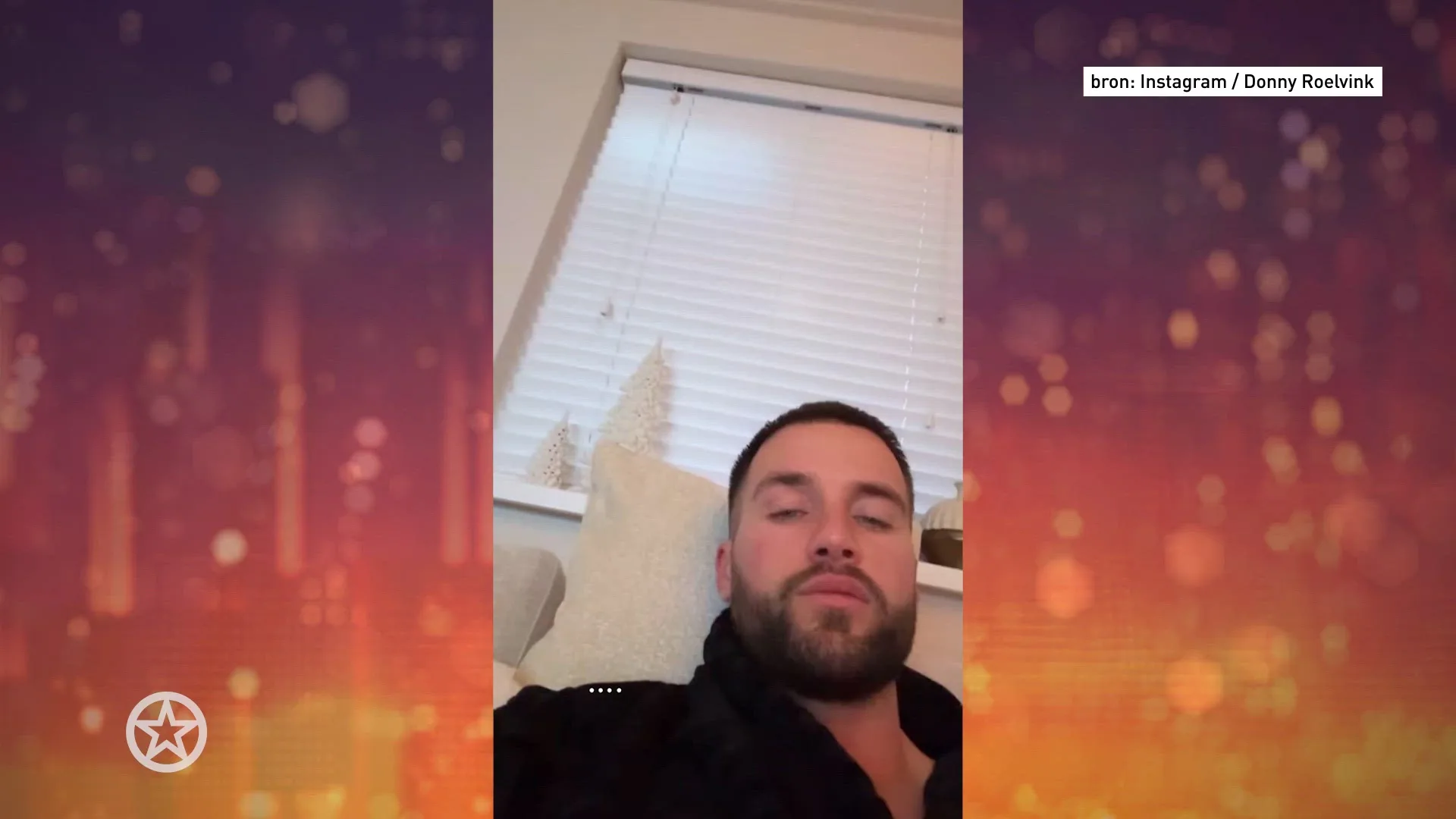Donny Roelvink deelt dat hij ziek thuis zit