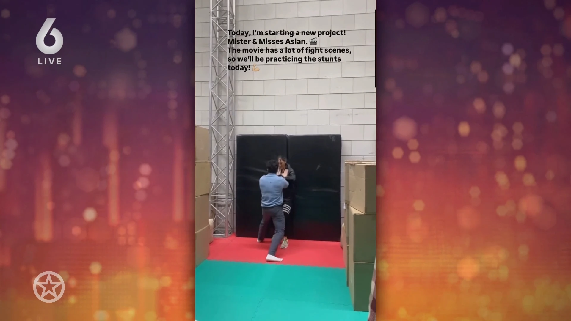 Yolanthe slaat flink van zich af