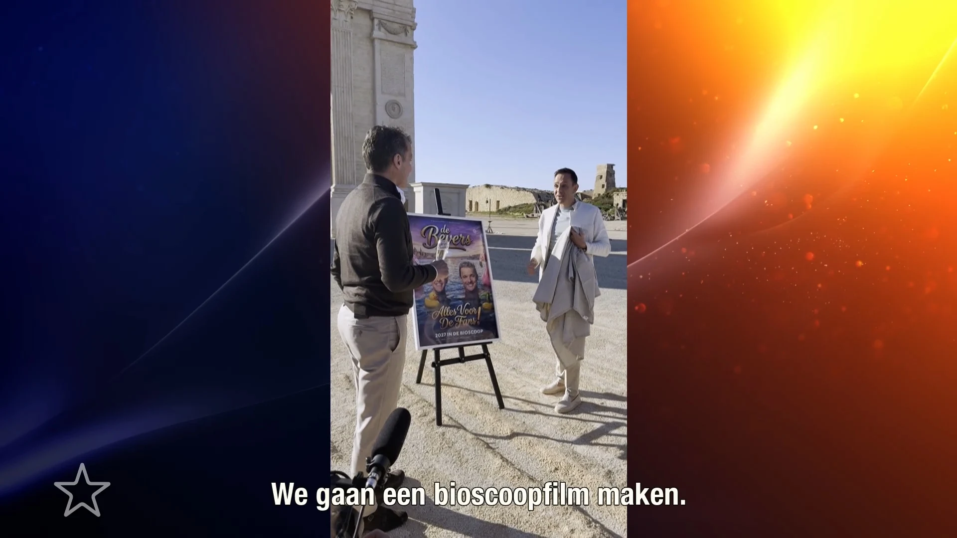 John de Bever verrast op Malta met aankondiging van bioscoopfilm