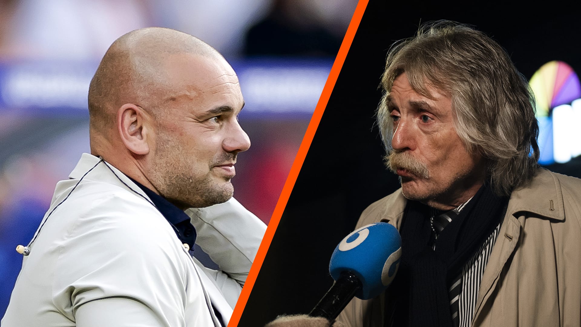 Wesley Sneijder zet Johan Derksen op zijn plek: 'Stop met vooroordelen!'