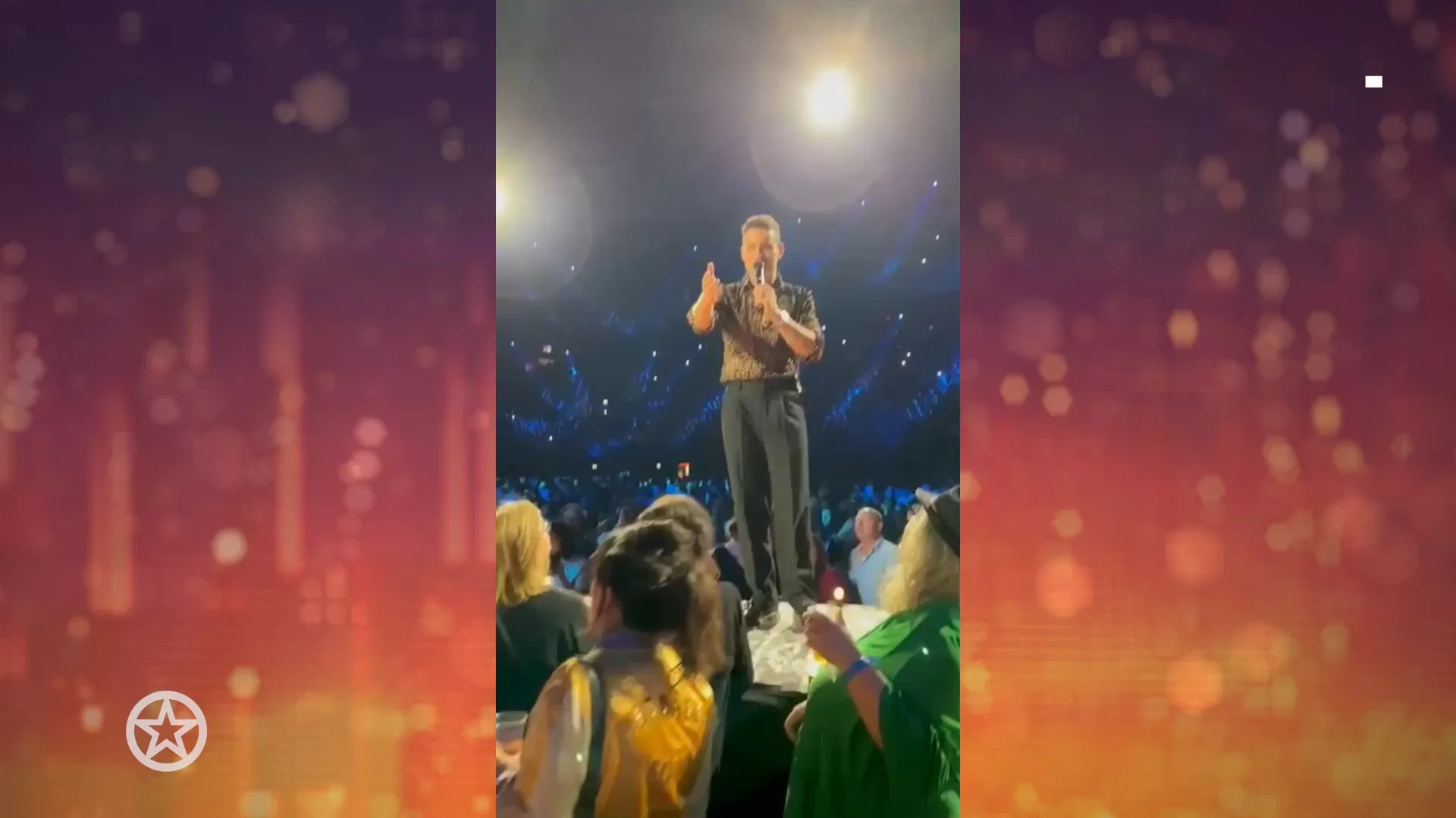 Douwe kust zijn vrouw tijdens Holland zingt Hazes