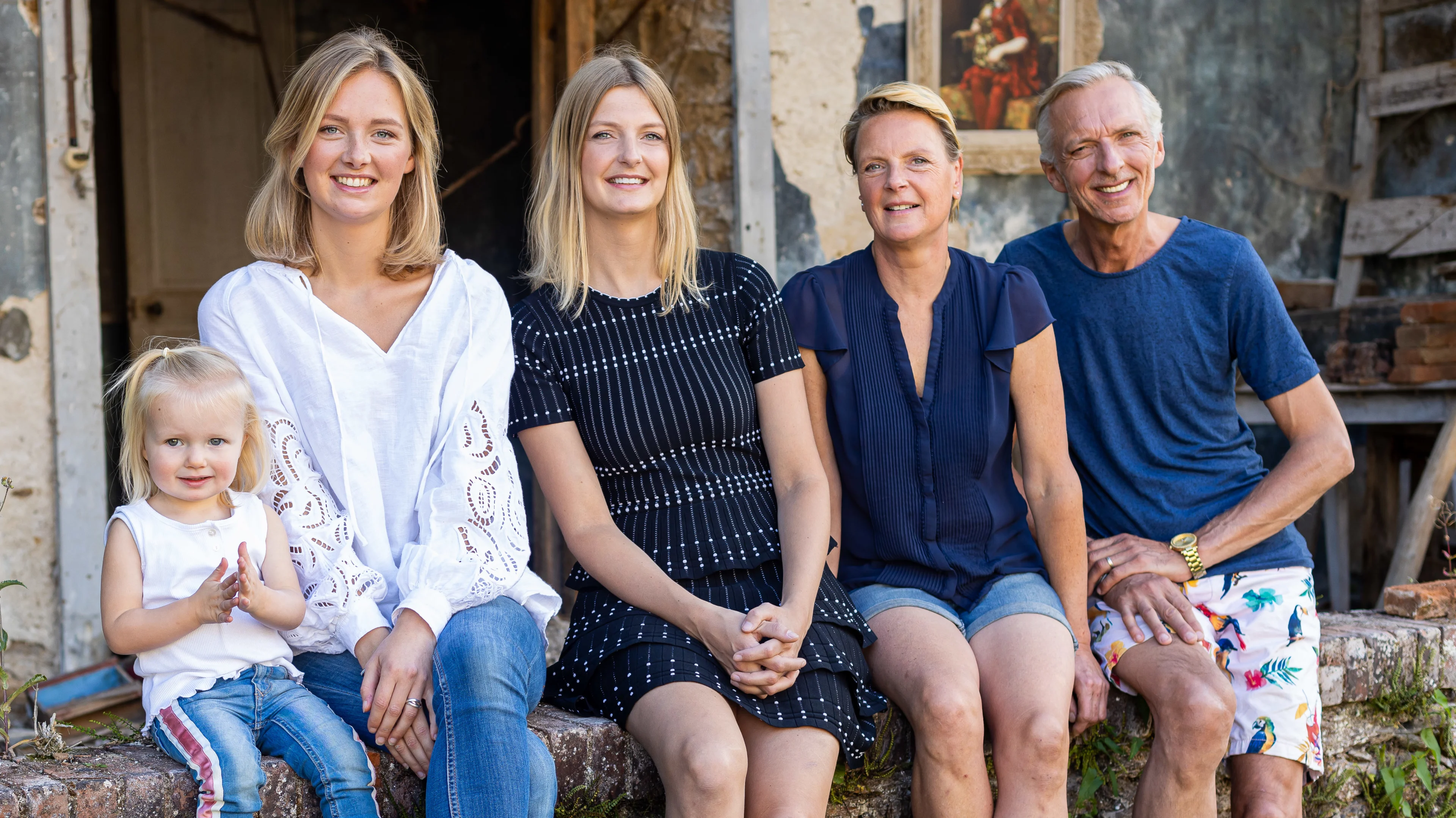 Familie Meiland dolgelukkig