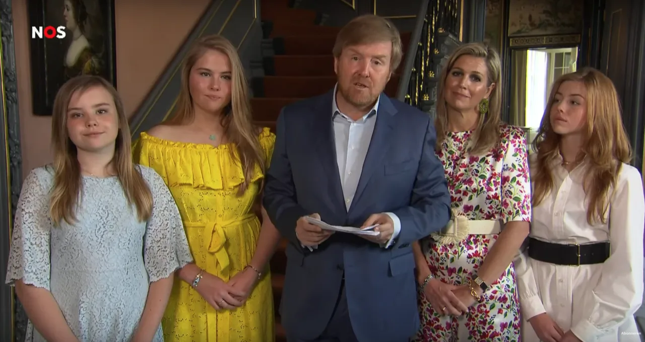 Oranjes vanuit paleis: ‘Op afstand van elkaar toch een eenheid'