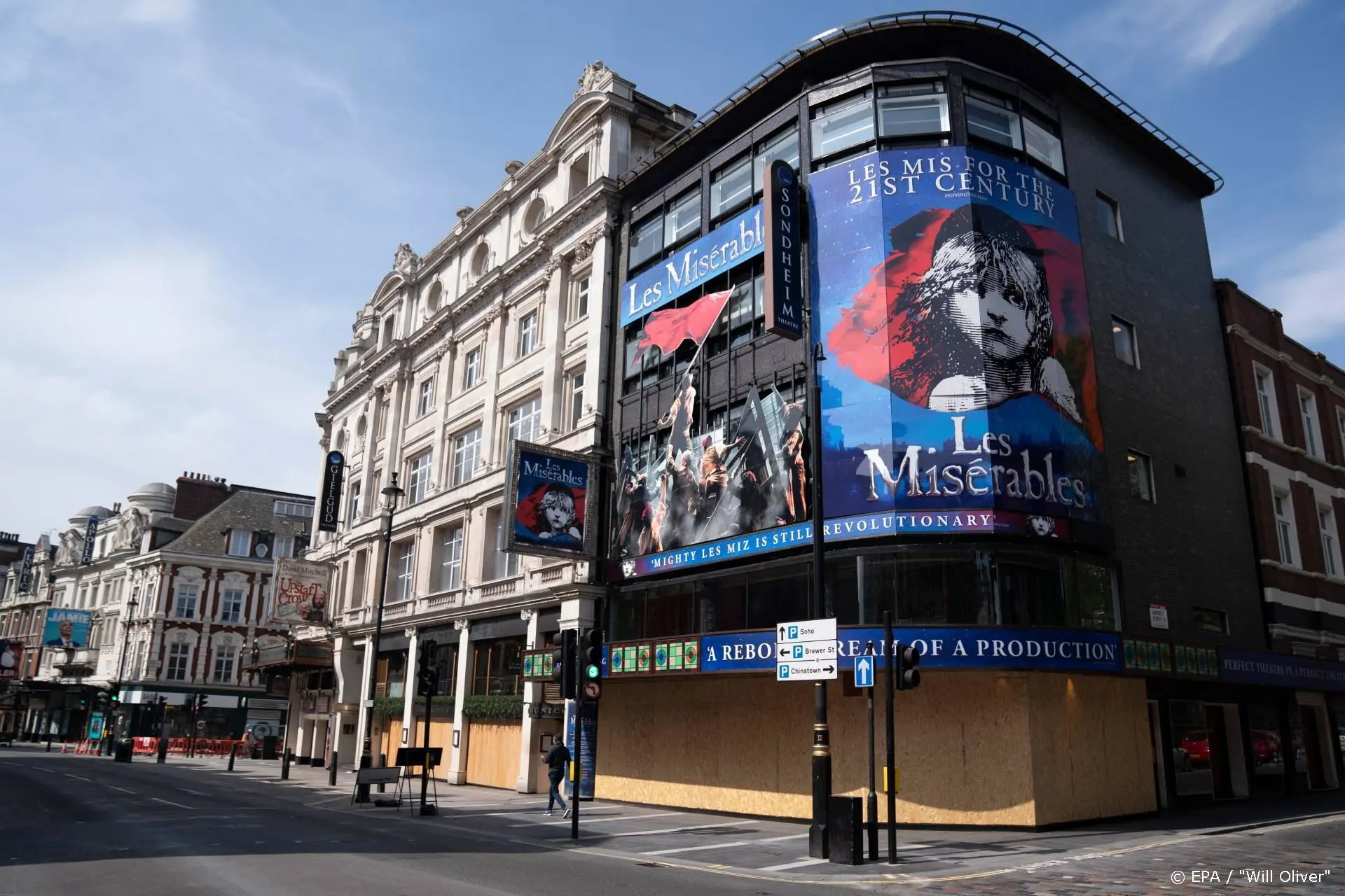 West End nog zeker tot 28 juni op slot