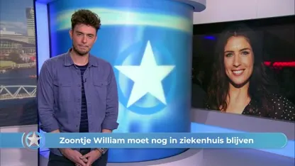 Show Update: Zoontje William Rutten moet nog in ziekenhuis blijven