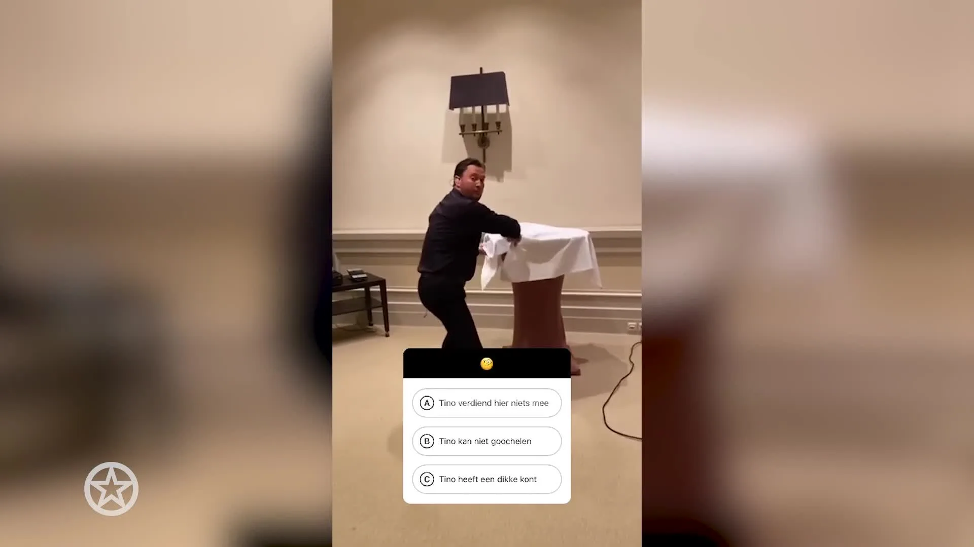 Tino Martin gaat voor carrière als goochelaar