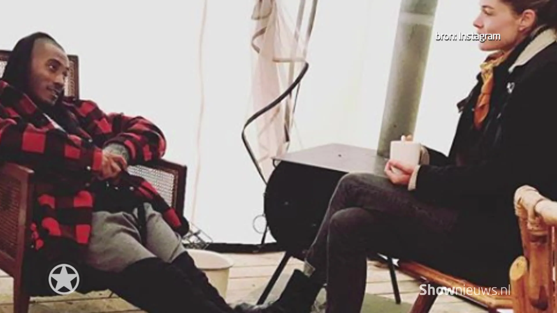 Doutzen, Sunnery en de kids back to basic op de camping