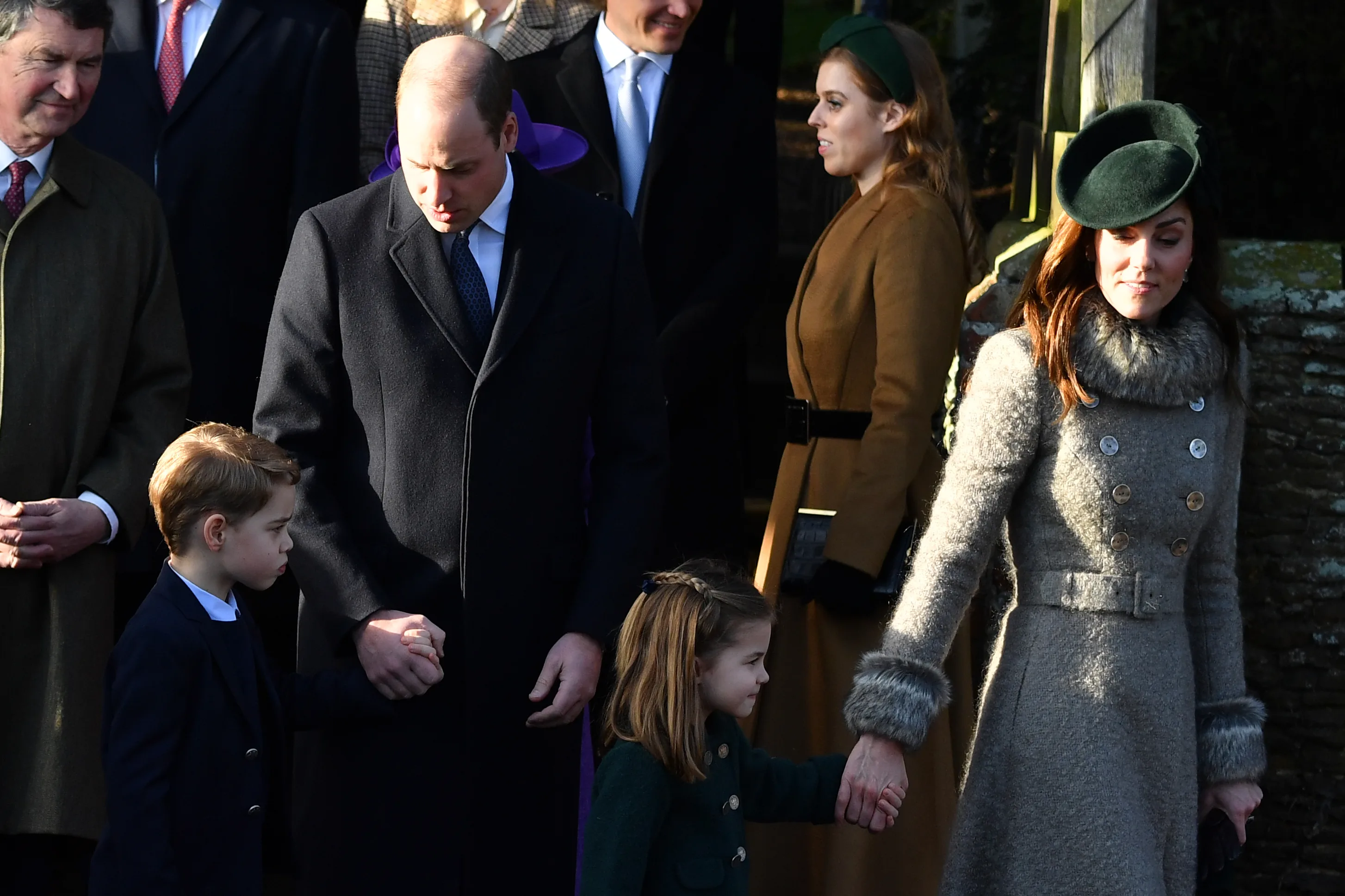 Kerstvakantie zit erop voor George en Charlotte