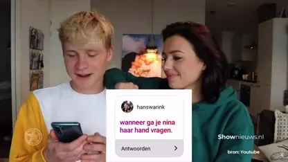 YouTuber Kalvijn gaat ooit ‘kneiterhard’ trouwen met zijn Nina