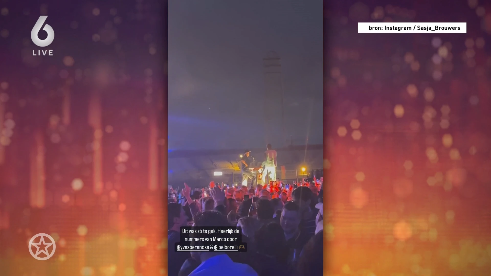 Yves Berendse zingt Borsato-nummer bij Amsterdamse Zomer