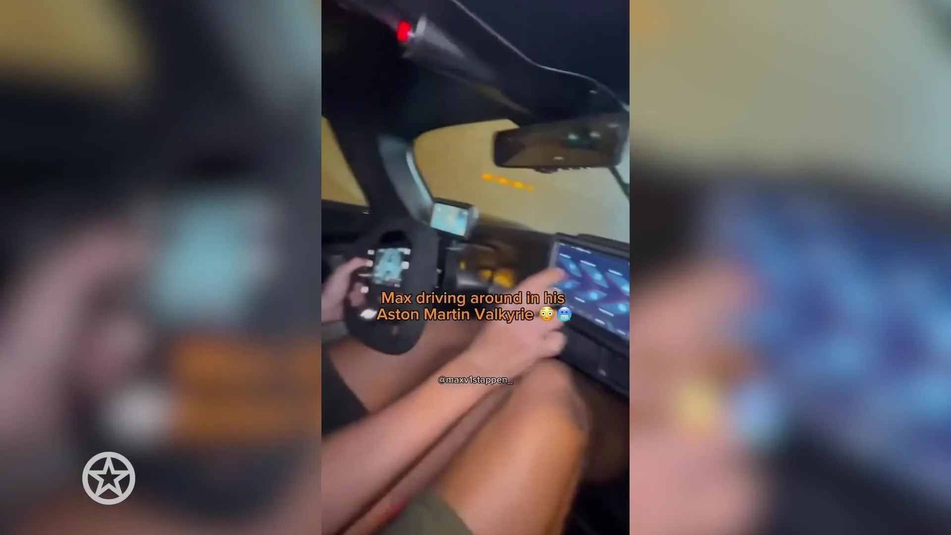 Max Verstappen scheurt in peperdure sportwagen over Franse wegen