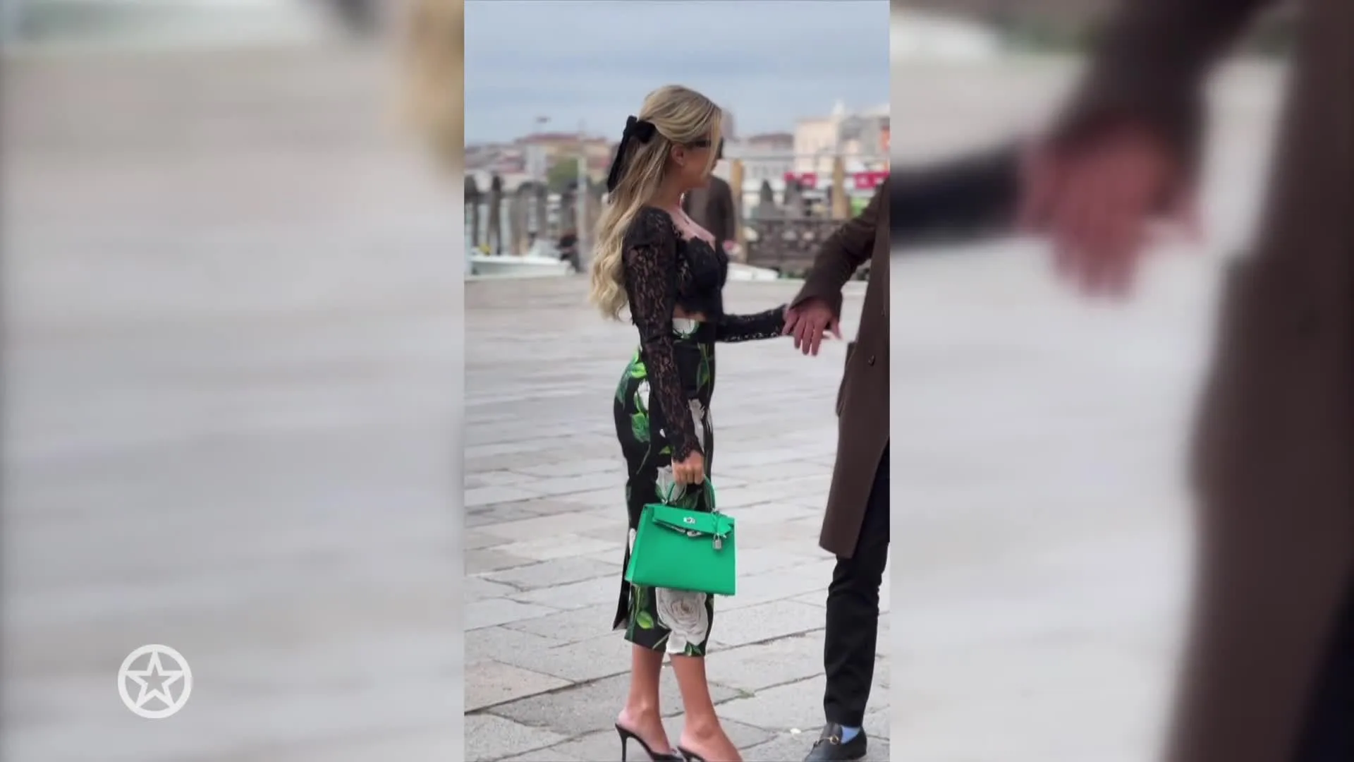 Sylvie Meis poseert bij CASTELLO CUBE