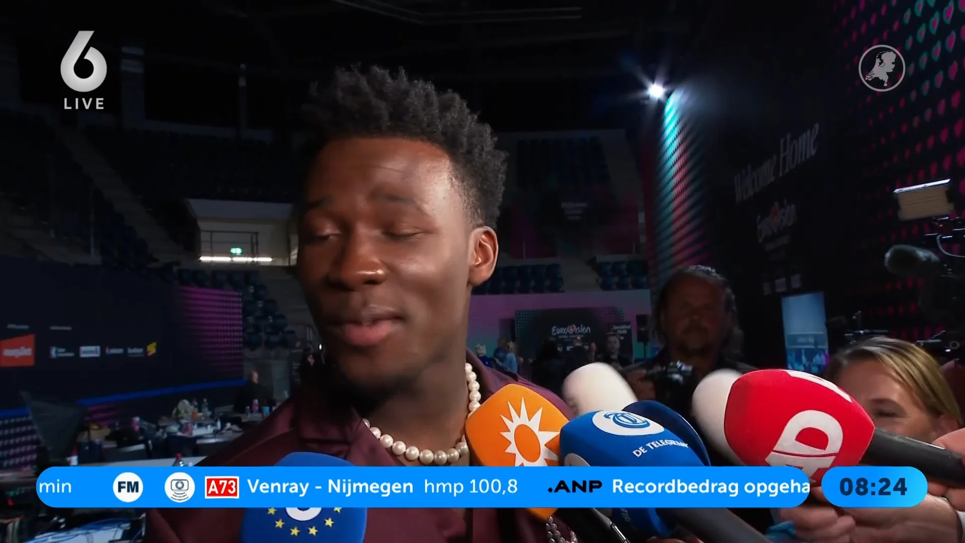 Claude reageert op uitslag songfestival