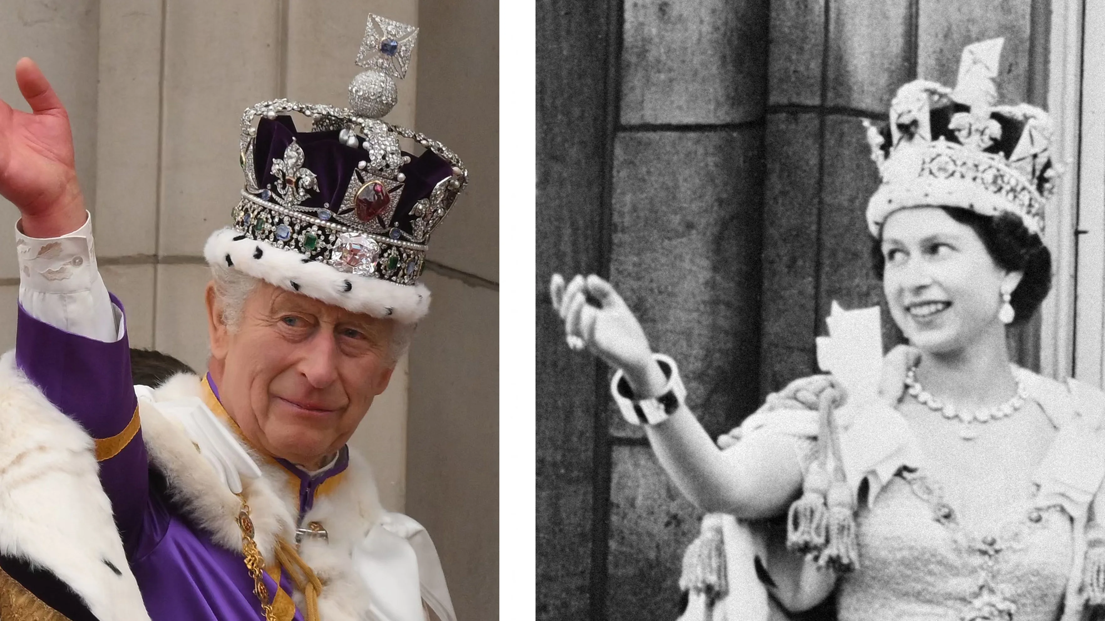 Zien: koning Charles herdenkt overleden moeder Elizabeth