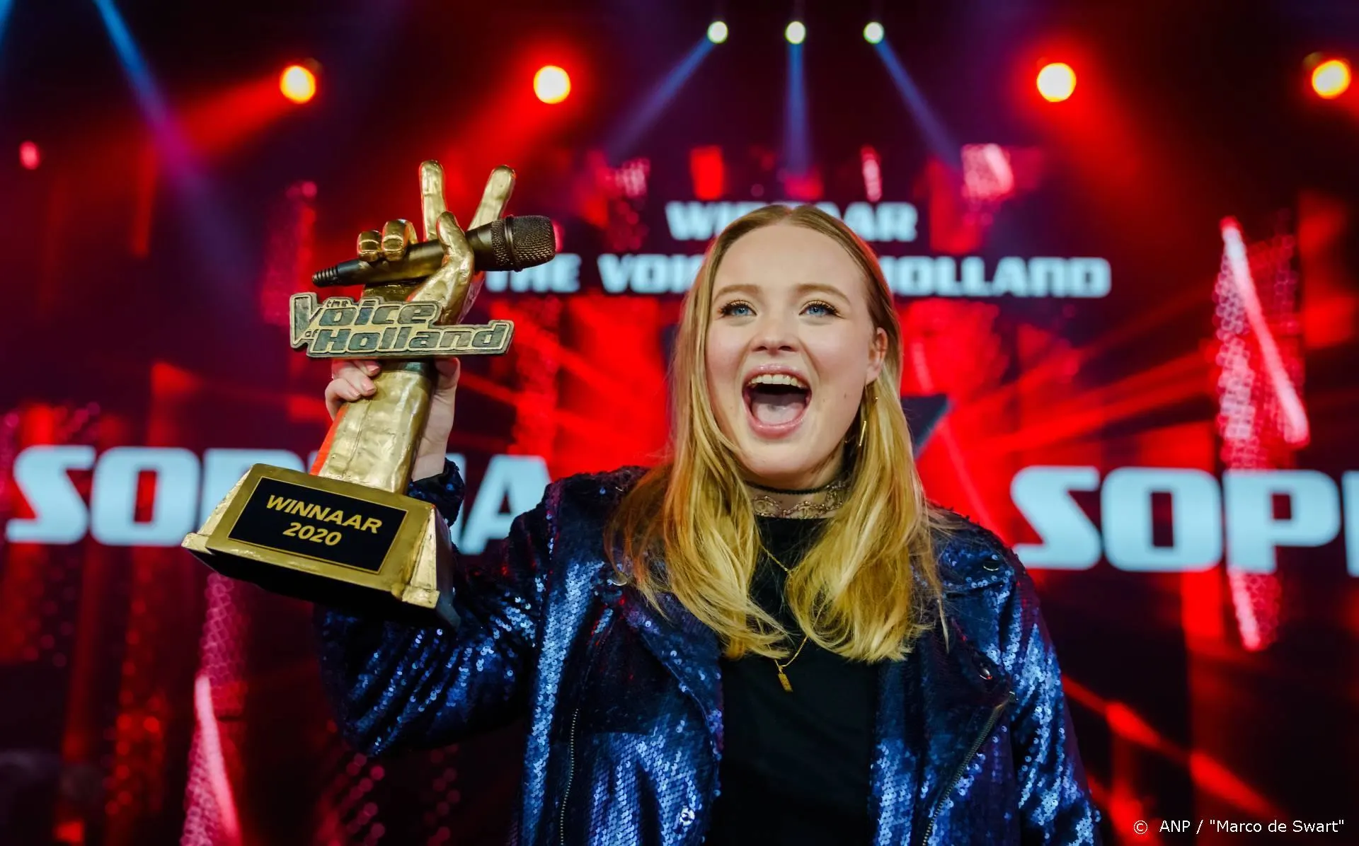 1,8 miljoen mensen zien Sophia The Voice winnen