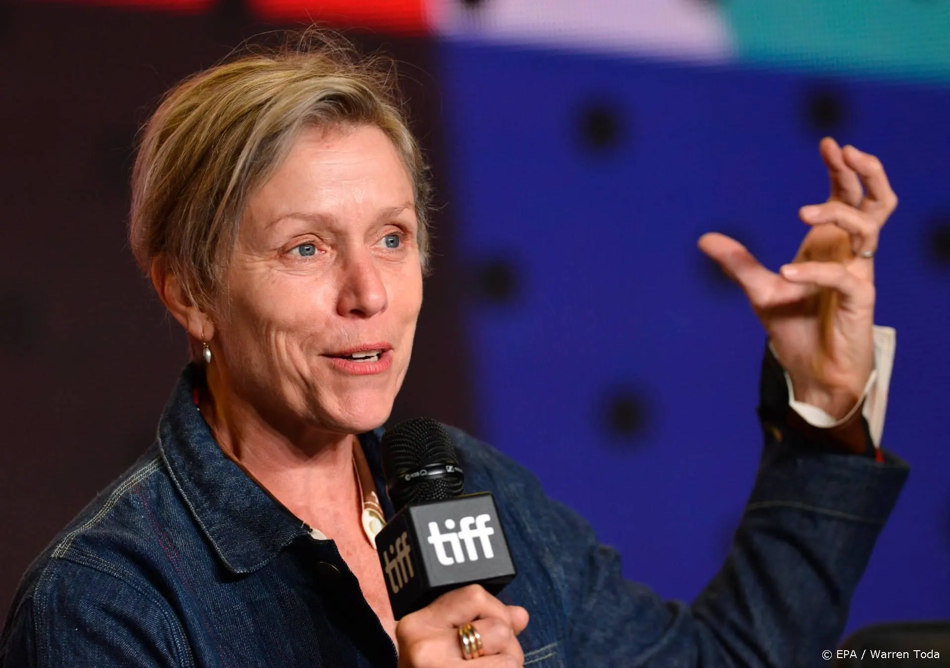 Oscar-winnares Frances McDormand kreeg supermarktbaan aangeboden