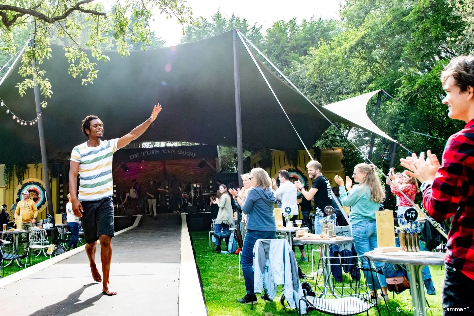Optreden nog een beetje onwennig voor Typhoon