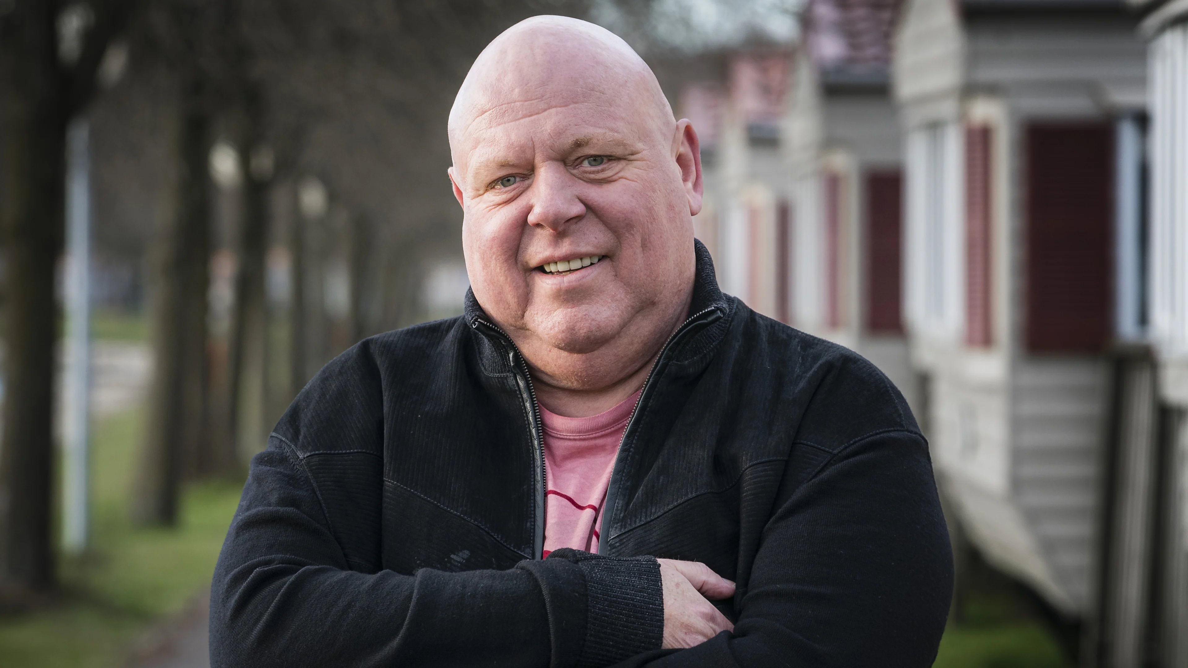 Peter Gillis afgevoerd met ambulance