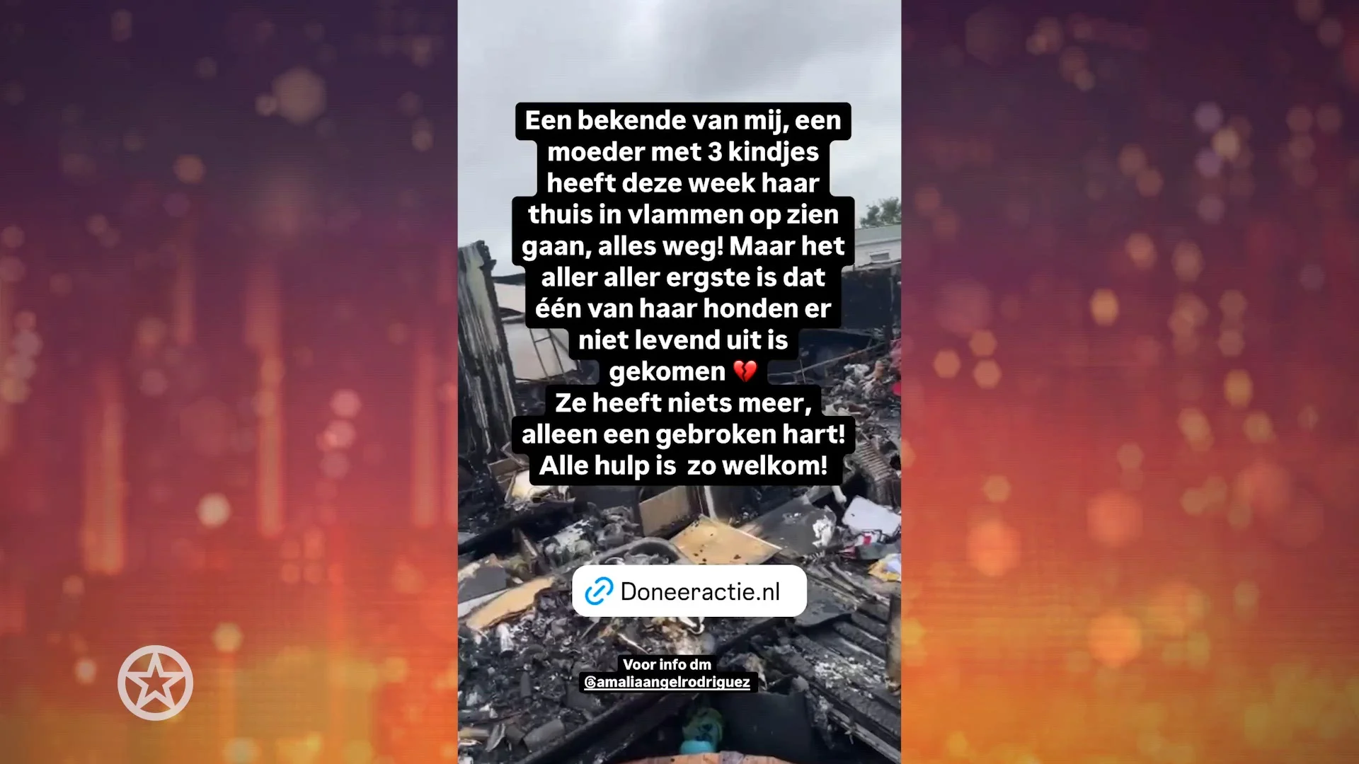 Huis van vriendin Monique Westenberg gaat in vlammen op