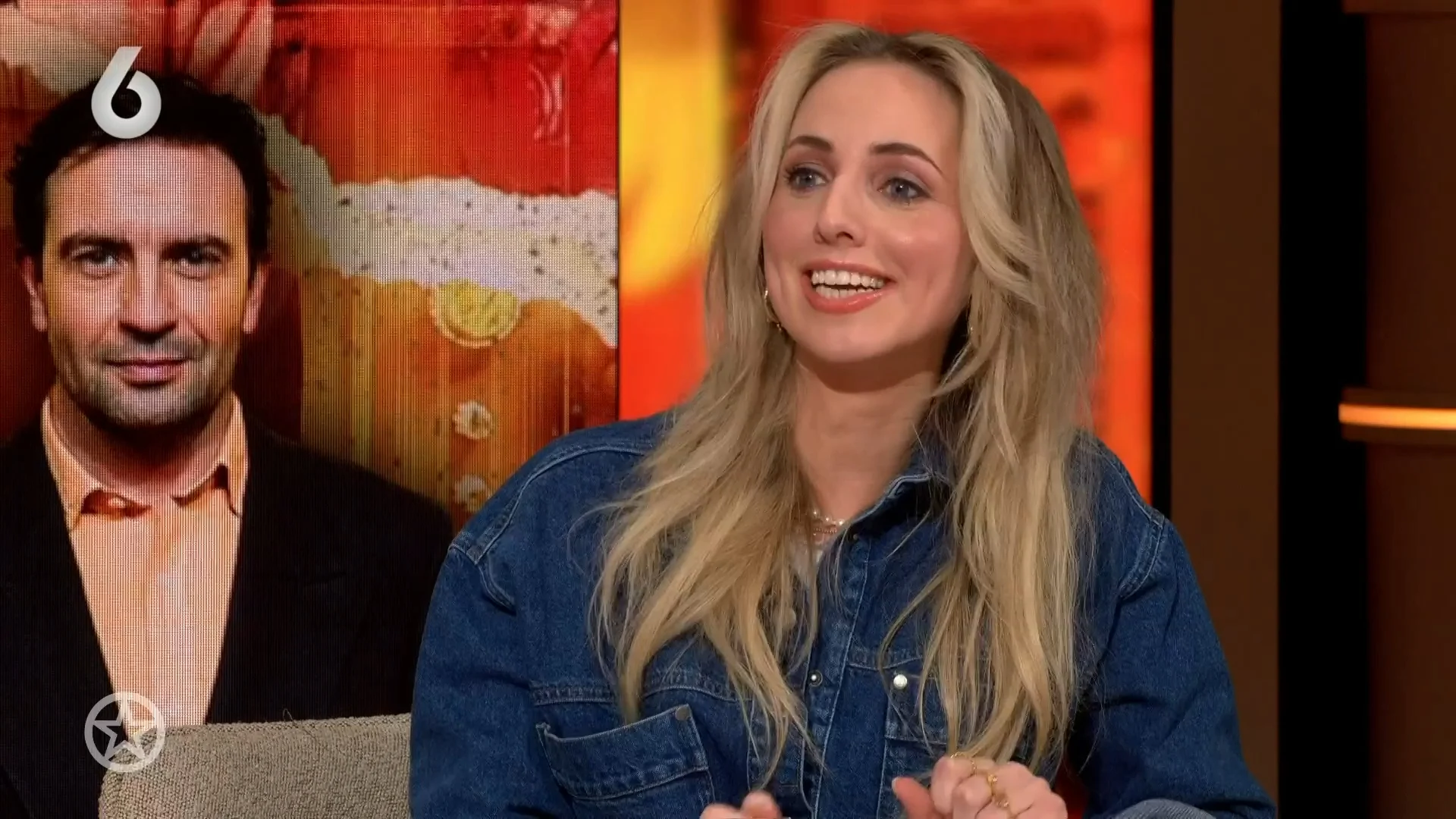 Jeroen Spitzenberger druk aan het repeteren voor Cyrano