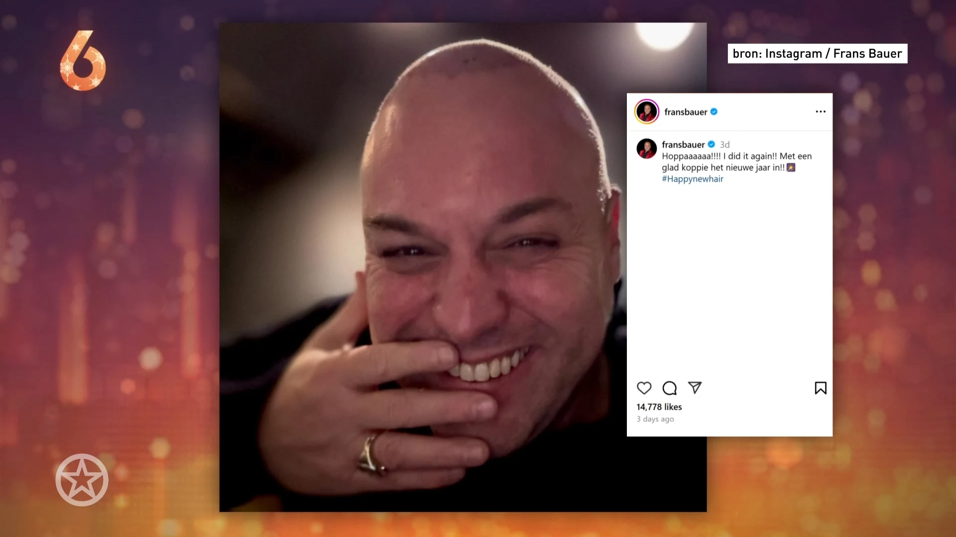 Frans Bauer blaast 51 kaarsjes uit