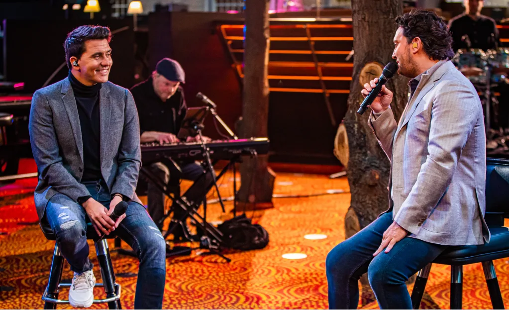 Tino Martin in duet met Jan Smit